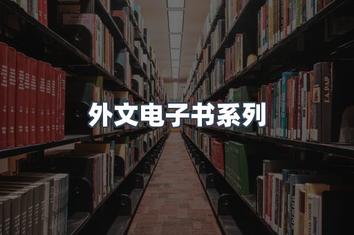 外文电子书系列